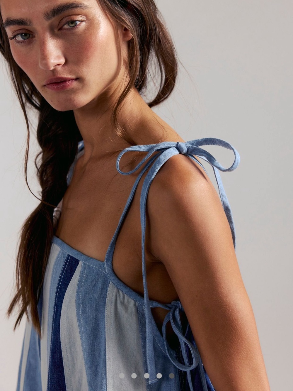 Free people denim dress - Picture 5 of 9